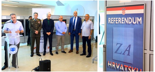 Ratni plakati koji su obilježili Domovinski rat izloženi u Sveučilišnoj knjižnici